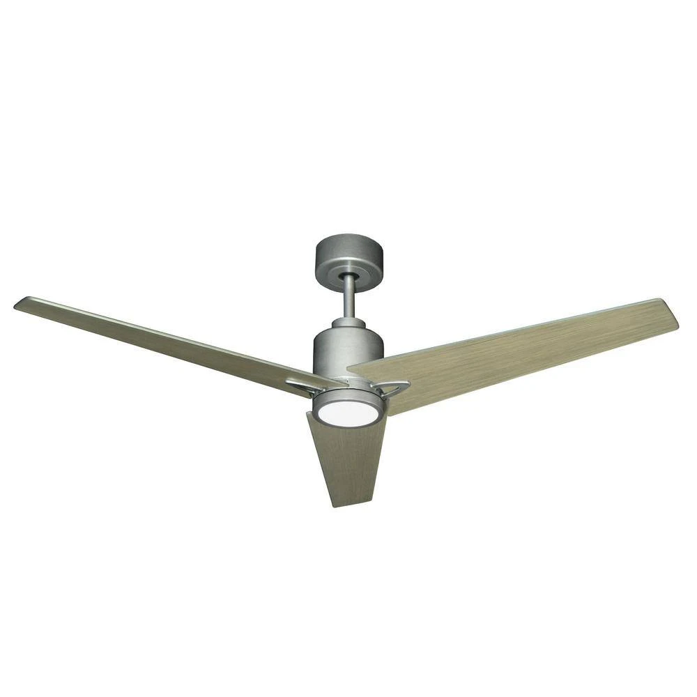 Reveal WiFi 52 in. Integrated LED Indoor/Outdoor Brushed Nickel Ceiling Fan with Light with Remote Control by TroposAir 4 Reveal WiFi 52 in. Integrated LED Indoor/Outdoor Brushed Nickel Ceiling Fan with Light with Remote Control by TroposAir - Image 2