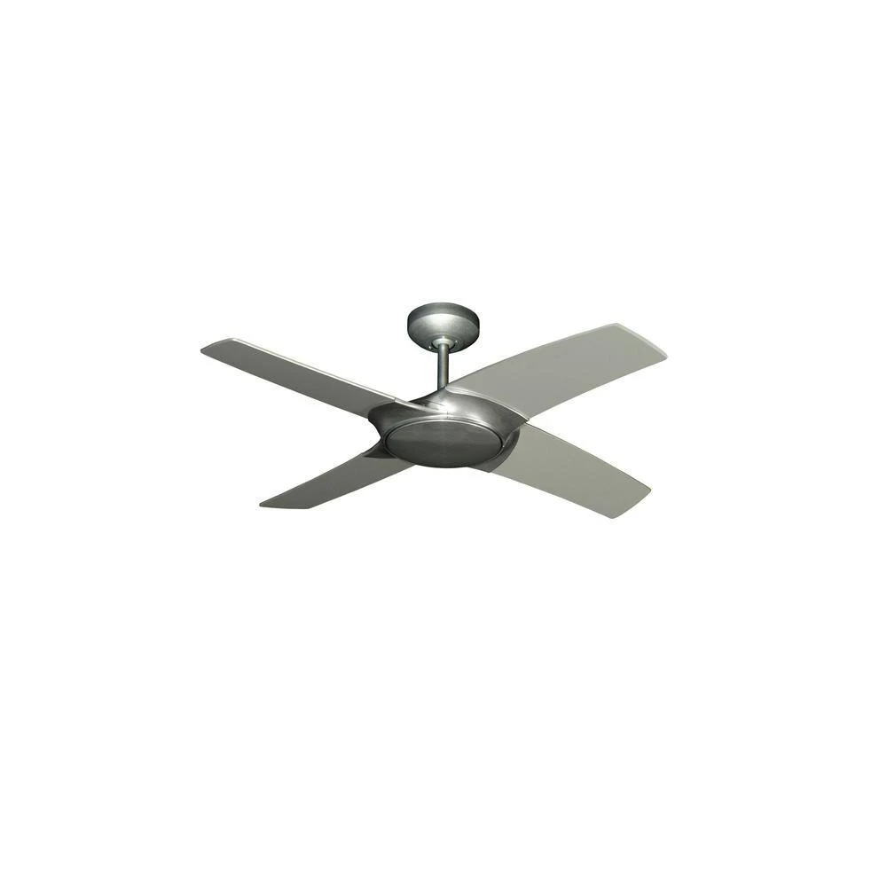 42 Starfire 42 in. Brushed Nickel Ceiling Fan with LED Light by TroposAir 4 42 Starfire 42 in. Brushed Nickel Ceiling Fan with LED Light by TroposAir - Image 2