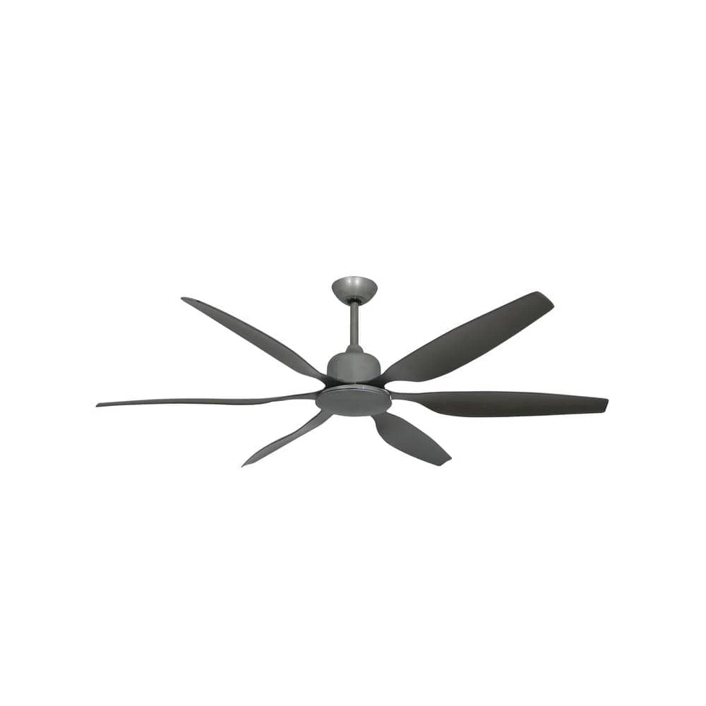 Titan II Wi-Fi 66 in. Indoor/Outdoor Brushed Nickel/ORB Smart Ceiling Fan with Remote Control by TroposAir 3 Titan II Wi-Fi 66 in. Indoor/Outdoor Brushed Nickel/ORB Smart Ceiling Fan with Remote Control by TroposAir