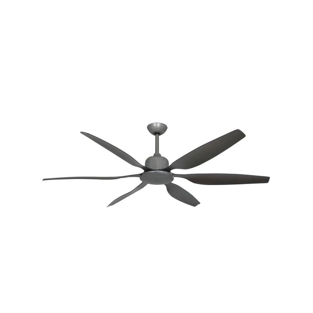 Titan II Wi-Fi 66 in. Indoor/Outdoor Brushed Nickel/ORB Smart Ceiling Fan with Remote Control by TroposAir 4 Titan II Wi-Fi 66 in. Indoor/Outdoor Brushed Nickel/ORB Smart Ceiling Fan with Remote Control by TroposAir - Image 2