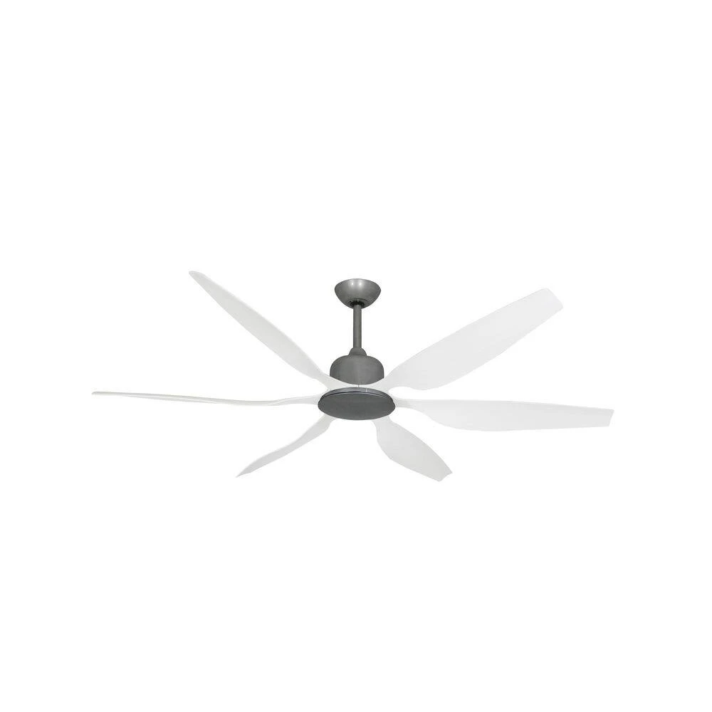Titan II Wi-Fi 66 in. Indoor/Outdoor Brushed Nickel/PW Smart Ceiling Fan with Remote Control by TroposAir 4 Titan II Wi-Fi 66 in. Indoor/Outdoor Brushed Nickel/PW Smart Ceiling Fan with Remote Control by TroposAir - Image 2