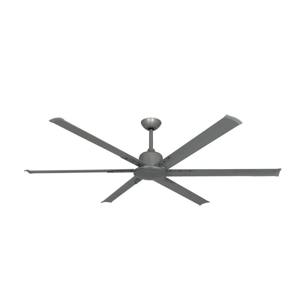 Titan II Wi-Fi 72 in. Indoor/Outdoor Brushed Nickel Smart Ceiling Fan with Remote Control by TroposAir 3 Titan II Wi-Fi 72 in. Indoor/Outdoor Brushed Nickel Smart Ceiling Fan with Remote Control by TroposAir