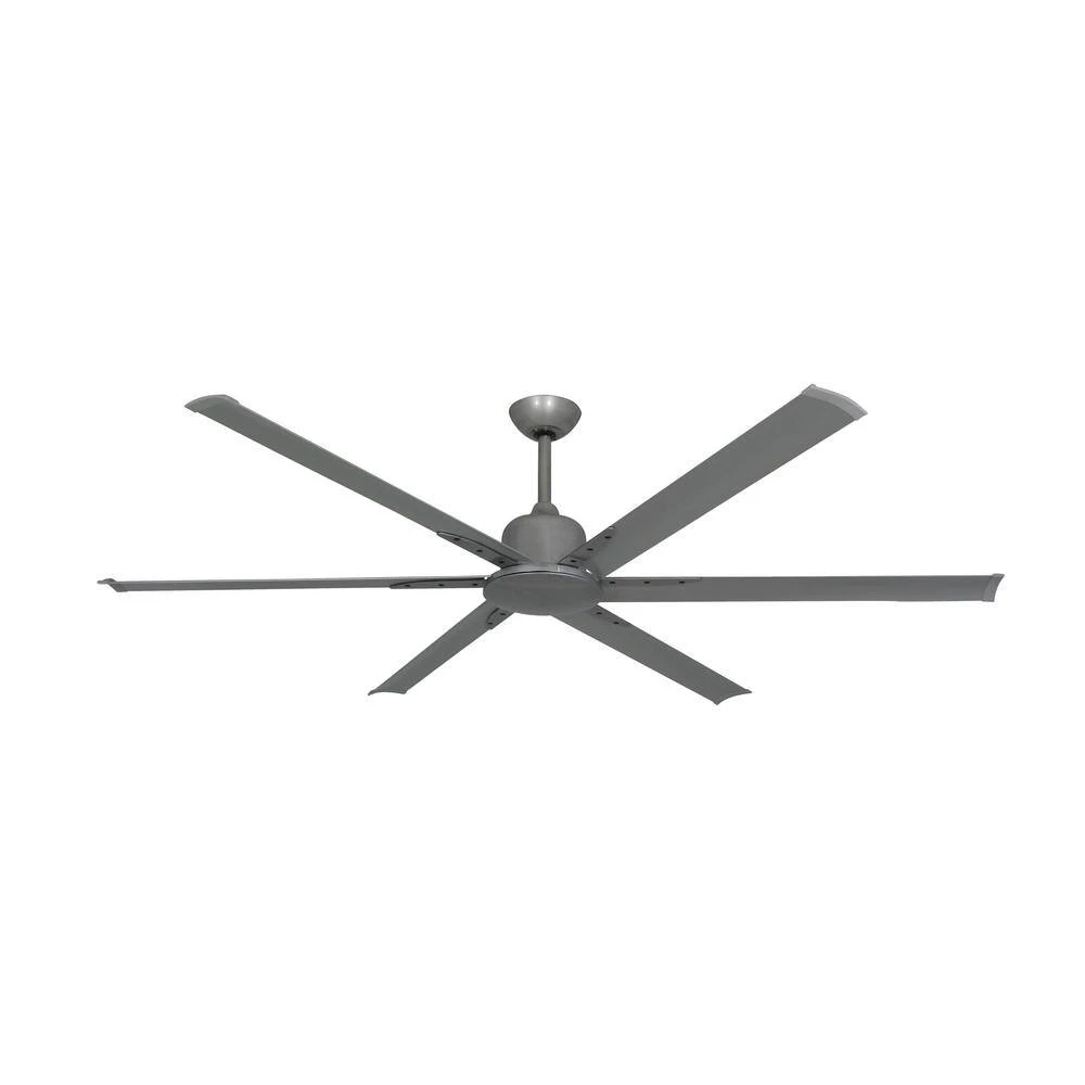 Titan II Wi-Fi 72 in. Indoor/Outdoor Brushed Nickel Smart Ceiling Fan with Remote Control by TroposAir 4 Titan II Wi-Fi 72 in. Indoor/Outdoor Brushed Nickel Smart Ceiling Fan with Remote Control by TroposAir - Image 2