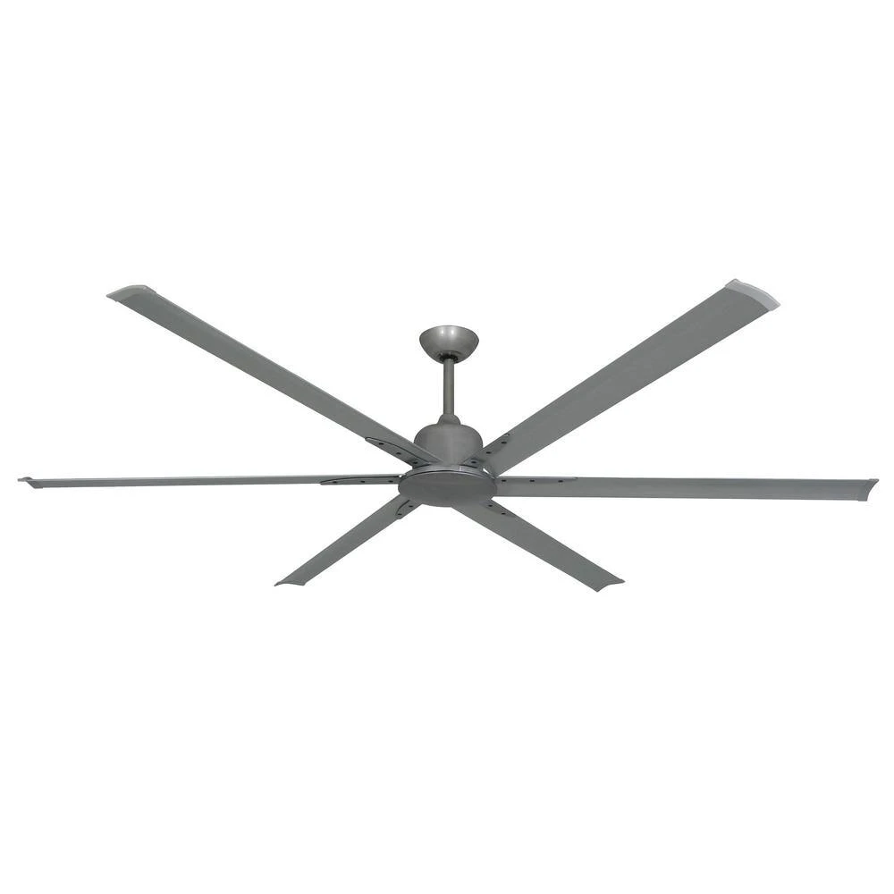 Titan II Wi-Fi 84 in. Indoor/Outdoor Brushed Nickel Smart Ceiling Fan with Remote Control by TroposAir 4 Titan II Wi-Fi 84 in. Indoor/Outdoor Brushed Nickel Smart Ceiling Fan with Remote Control by TroposAir - Image 2
