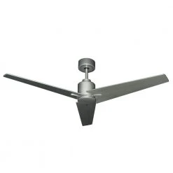 Reveal WiFi 52 in. Indoor/Outdoor Brushed Nickel Ceiling Fan with Remote Control by TroposAir