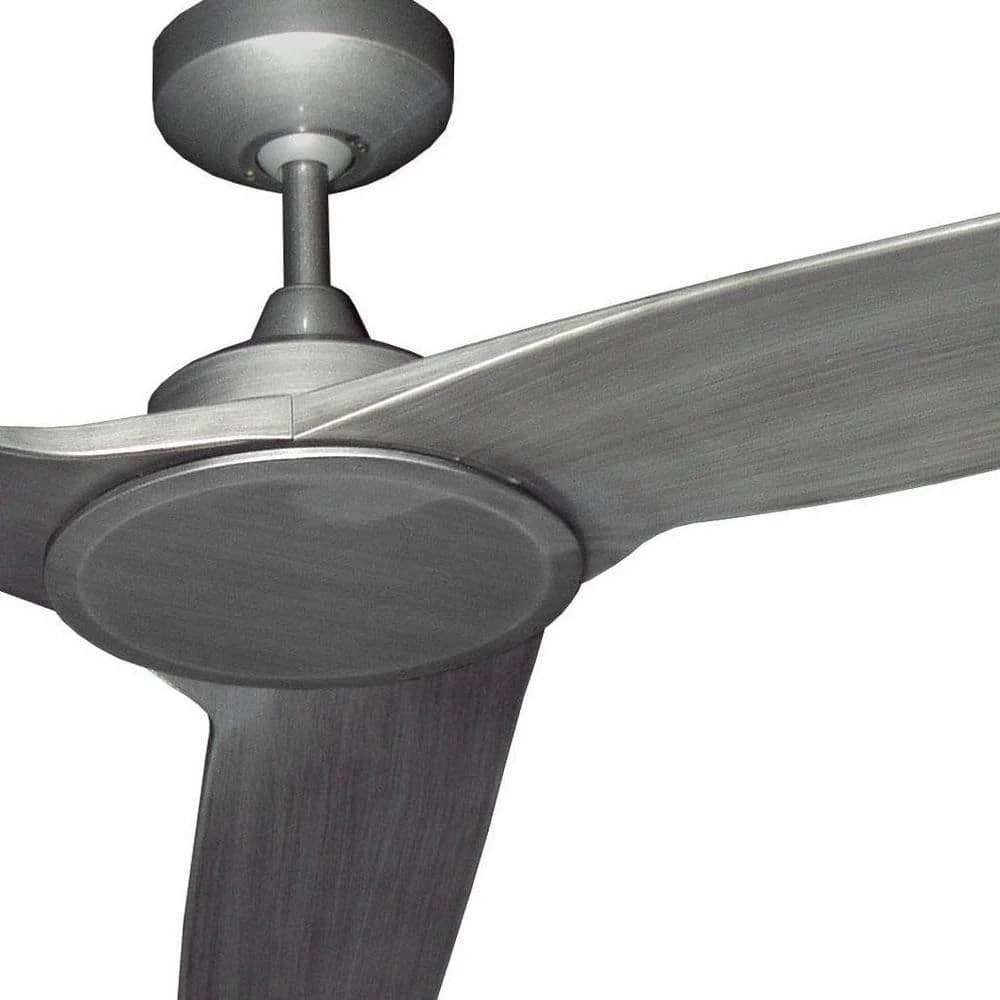 Evolution 72 in. Indoor/Outdoor Brushed Nickel Ceiling Fan with Remote Control by TroposAir 4 Evolution 72 in. Indoor/Outdoor Brushed Nickel Ceiling Fan with Remote Control by TroposAir - Image 2