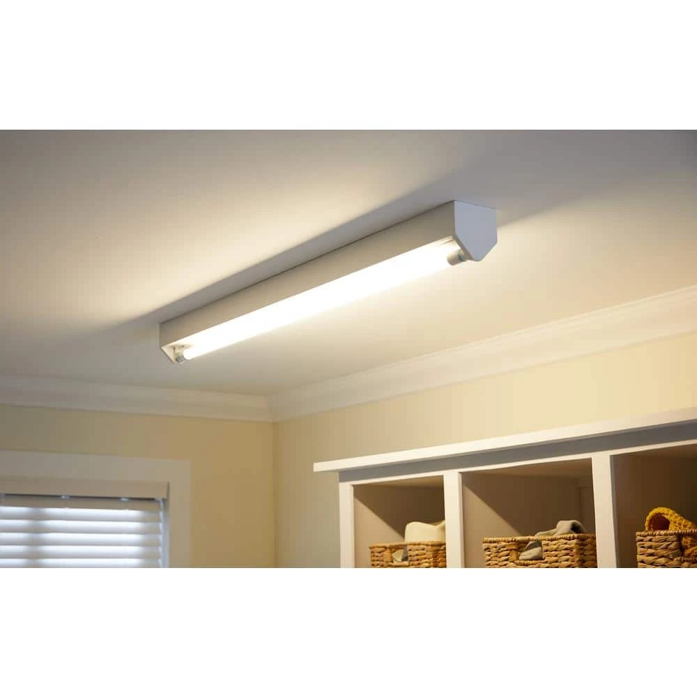 32W T8/40W T12 Equivalent 4 ft. Type A Linear Universal Fit Bright White LED Tube Light Bulb (3000K) (2-Pack) by Philips 12 32W T8/40W T12 Equivalent 4 ft. Type A Linear Universal Fit Bright White LED Tube Light Bulb (3000K) (2-Pack) by Philips - Image 10