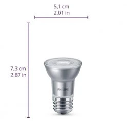 50-Watt Equivalent PAR16 Ultra-Definition Dimmable E26 LED Light Bulb Bright White 3000K (3-Pack) by Philips 20 50-Watt Equivalent PAR16 Ultra-Definition Dimmable E26 LED Light Bulb Bright White 3000K (3-Pack) by Philips -Philips Lighting Shop glass philips led light bulbs 570762 76 1000