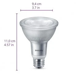 100-Watt Equivalent PAR30L Ultra Definition Dimmable Hight Output E26 LED Light Bulb Daylight 5000K (1-Pack) by Philips -Philips Lighting Shop glass philips led light bulbs 576009 fa 1000