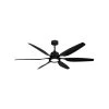 Titan II Wifi 66 in. Integrated LED Indoor/Outdoor Matte Black Smart Ceiling Fan with Remote Control by TroposAir 2 Titan II Wifi 66 in. Integrated LED Indoor/Outdoor Matte Black Smart Ceiling Fan with Remote Control by TroposAir -Philips Lighting Shop matte black troposair ceiling fans with lights 88259 88288 36108 64 1000