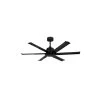 Titan II Wifi 52 in. Indoor/Outdoor Matte Black Smart Ceiling Fan with Remote Control by TroposAir 1 Titan II Wifi 52 in. Indoor/Outdoor Matte Black Smart Ceiling Fan with Remote Control by TroposAir -Philips Lighting Shop matte black troposair ceiling fans without lights 88259 88287 64 1000