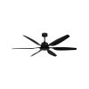 Titan II Wifi 66 in. Indoor/Outdoor Matte Black Smart Ceiling Fan with Remote Control by TroposAir 1 Titan II Wifi 66 in. Indoor/Outdoor Matte Black Smart Ceiling Fan with Remote Control by TroposAir -Philips Lighting Shop matte black troposair ceiling fans without lights 88259 88288 64 1000