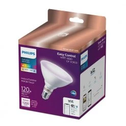 Color and Tunable White PAR38 120W Equivalent Dimmable Smart Wi-Fi WiZ Connected LED Light Bulb by Philips -Philips Lighting Shop n a philips led light bulbs 562496 4f 1000