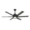 Titan II Wi-Fi 52 in. 610 LED Light Indoor/Outdoor Oil Rubbed Bronze Smart Ceiling Fan with Remote Control by TroposAir -Philips Lighting Shop oil rubbed bronze troposair ceiling fans with lights 88256 88262 36101 64 1000