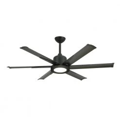 Titan II Wi-Fi 52 in. 610 LED Light Indoor/Outdoor Oil Rubbed Bronze Smart Ceiling Fan with Remote Control by TroposAir