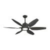 Titan II Wi-Fi 52 in. Resin Indoor/Outdoor Oil Rubbed Bronze Smart Ceiling Fan with Remote Control with 610 LED Light by TroposAir 2 Titan II Wi-Fi 52 in. Resin Indoor/Outdoor Oil Rubbed Bronze Smart Ceiling Fan with Remote Control with 610 LED Light by TroposAir -Philips Lighting Shop oil rubbed bronze troposair ceiling fans with lights 88256 88265 36101 64 1000