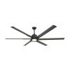 Titan II Wi-Fi 72 in. Indoor/Outdoor Oil Rubbed Bronze Smart Ceiling Fan and LED Light with Remote Control by TroposAir -Philips Lighting Shop oil rubbed bronze troposair ceiling fans with lights 88256 88277 36101 64 1000