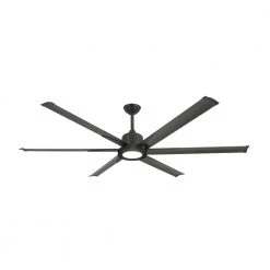 Titan II Wi-Fi 72 in. Indoor/Outdoor Oil Rubbed Bronze Smart Ceiling Fan and LED Light with Remote Control by TroposAir