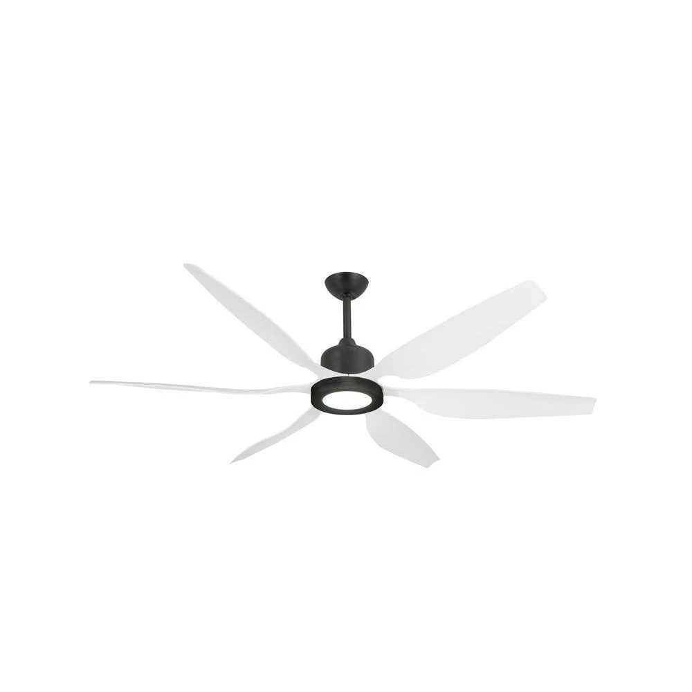Titan II Wi-Fi 66 in. Integrated LED Indoor/Outdoor Oil Rubbed Bronze/PW Smart Ceiling Fan with Remote Control by TroposAir 4 Titan II Wi-Fi 66 in. Integrated LED Indoor/Outdoor Oil Rubbed Bronze/PW Smart Ceiling Fan with Remote Control by TroposAir - Image 2