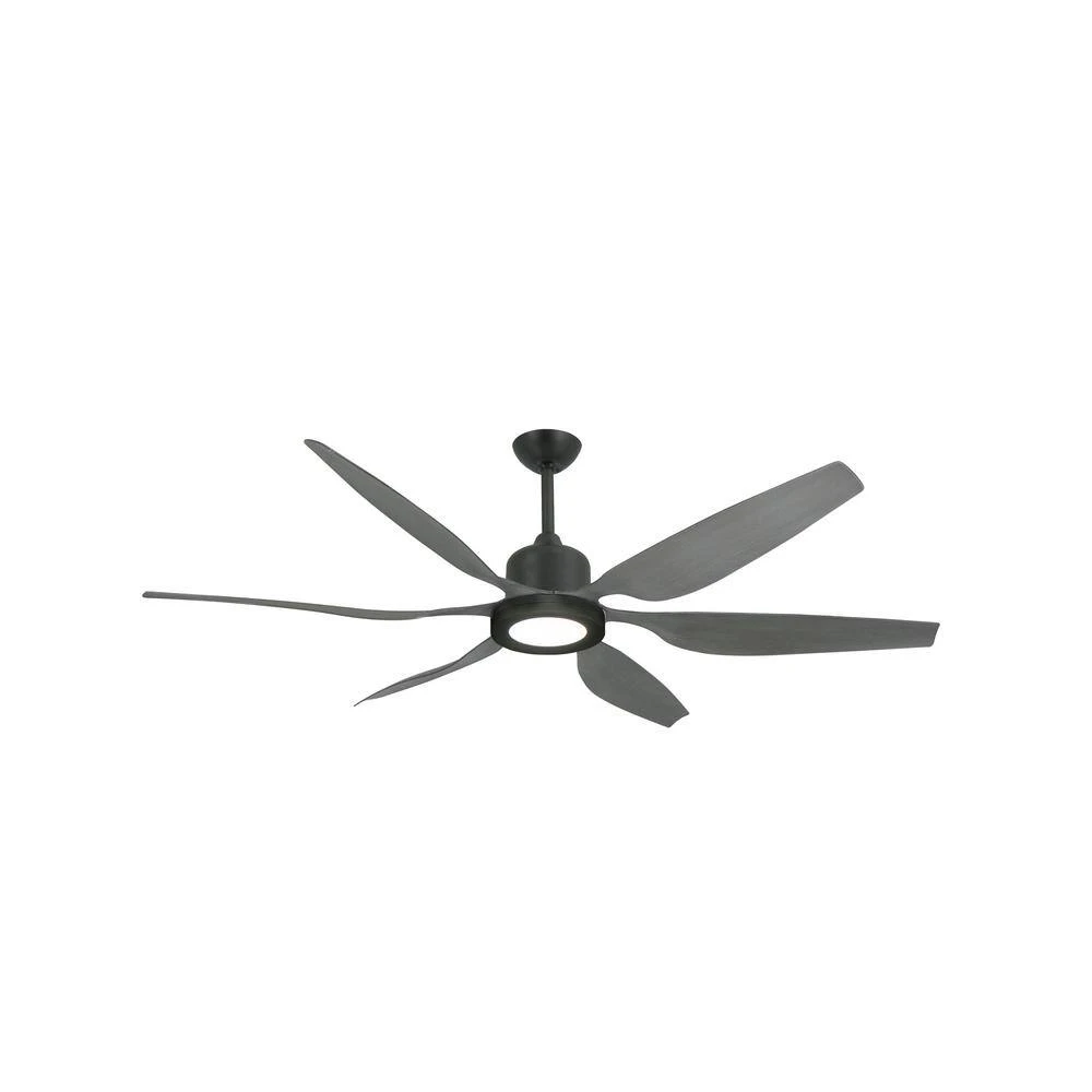 Titan II Wi-Fi 66 in. Integrated LED Indoor/Outdoor Oil Rubbed Bronze/BN Smart Ceiling Fan with Remote Control by TroposAir 4 Titan II Wi-Fi 66 in. Integrated LED Indoor/Outdoor Oil Rubbed Bronze/BN Smart Ceiling Fan with Remote Control by TroposAir - Image 2