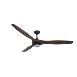 Solara 60 in. LED Indoor/Outdoor Oil Rubbed Bronze Smart Ceiling Fan with Light with Remote Control plus WiFi by TroposAir