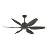 Titan II Wi-Fi 52 in. Resin Indoor/Outdoor Oil Rubbed Bronze Smart Ceiling Fan with Remote Control by TroposAir -Philips Lighting Shop oil rubbed bronze troposair ceiling fans without lights 88256 88265 64 1000