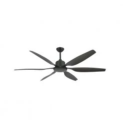 Titan II Wi-Fi 66 in. Indoor/Outdoor Oil Rubbed Bronze Smart Ceiling Fan with Remote Control by TroposAir