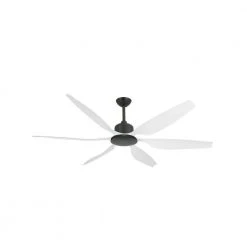 Titan II Wi-Fi 66 in. Indoor/Outdoor Oil Rubbed Bronze/PW Smart Ceiling Fan with Remote Control by TroposAir