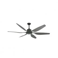 Titan II Wi-Fi 66 in. Indoor/Outdoor Oil Rubbed Bronze/BN Smart Ceiling Fan with Remote Control by TroposAir