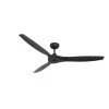 Solara 60 in. Indoor/Outdoor Oil Rubbed Bronze Ceiling Fan with Remote Control plus WiFi by TroposAir -Philips Lighting Shop oil rubbed bronze troposair ceiling fans without lights 88483 64 1000