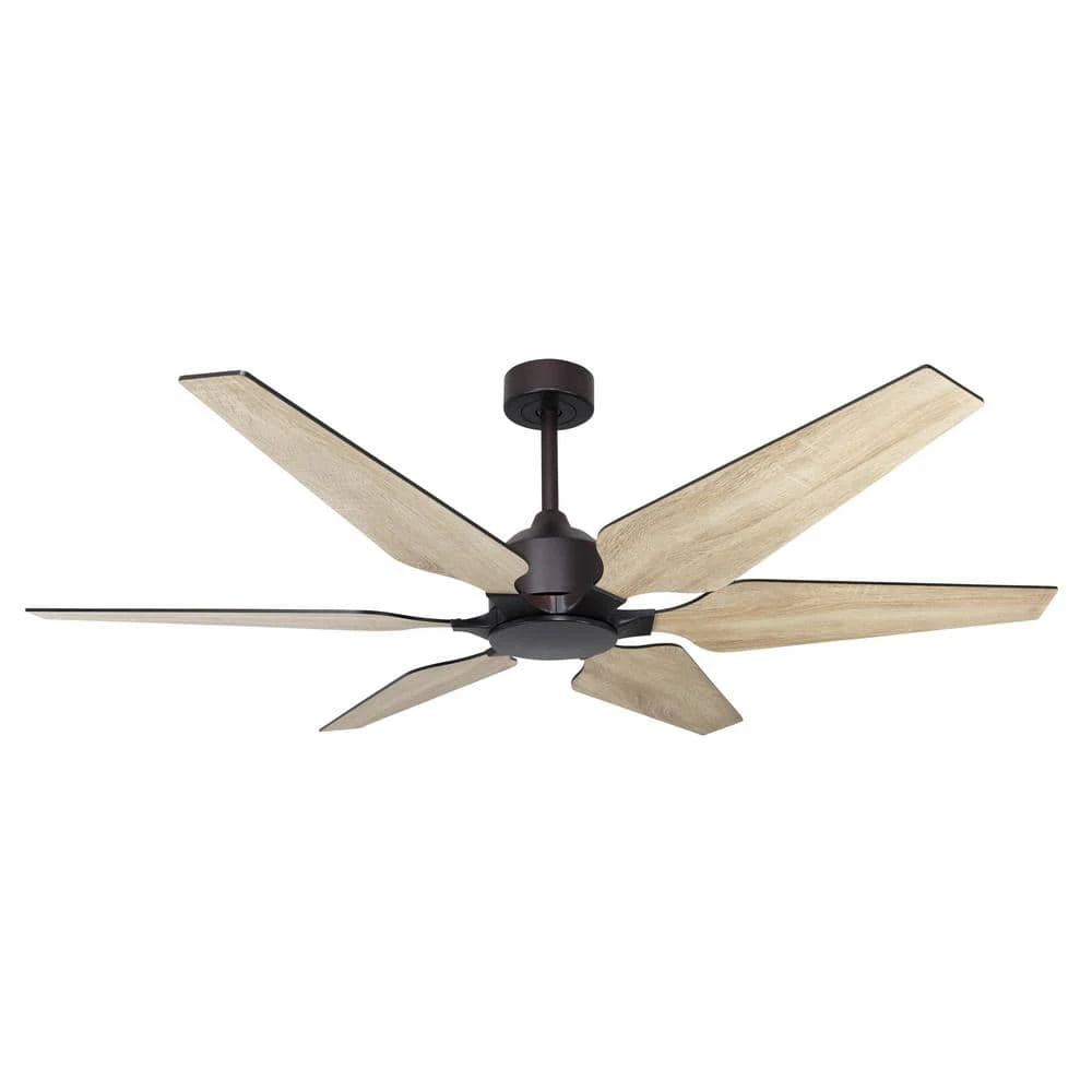 Optum 60 in. Indoor/Outdoor Oil Rubbed Bronze Smart Ceiling Fan with Remote Control by TroposAir 4 Optum 60 in. Indoor/Outdoor Oil Rubbed Bronze Smart Ceiling Fan with Remote Control by TroposAir - Image 2