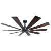 Fusion 66 in. Indoor/Outdoor Oil Rubbed Bronze Smart Ceiling Fan with Remote Control by TroposAir 2 Fusion 66 in. Indoor/Outdoor Oil Rubbed Bronze Smart Ceiling Fan with Remote Control by TroposAir -Philips Lighting Shop oil rubbed bronze troposair ceiling fans without lights 88570 64 1000