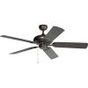 ProSeries Deluxe Builder 52 in. Oil Rubbed Bronze Outdoor Ceiling Fan by TroposAir -Philips Lighting Shop oil rubbed bronze troposair ceiling fans without lights 88803 64 1000