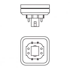 42-Watt Neutral (3500K)4-Pin GX24q-2 CFL Light Bulb (10-Pack) by Philips -Philips Lighting Shop philips cfl bulbs 220285 c3 1000