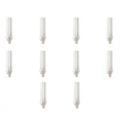 26-Watt G24d-3 CFLni 2-Pin Light Bulb Cool White (4100K) (10-Pack) by Philips