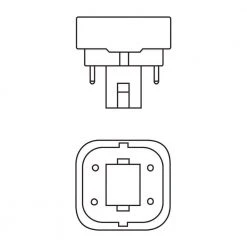 13-Watt G24q-1 CFLni 4-Pin Light Bulb Cool White (4100K) (10-Pack) by Philips -Philips Lighting Shop philips cfl bulbs 383281 c3 1000