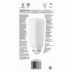 26-Watt Equivalent PL-C/T 4 Pin Dimmable Linear LED Light Bulb Soft White (6-Pack) by Philips -Philips Lighting Shop philips cfl bulbs 535377 44 1000