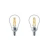 60-Watt Equivalent A15 Dimmable Candelabra Base LED Light Bulb Soft White with Warm Glow Dimming Effect (8-Pack) by Philips -Philips Lighting Shop philips edison bulbs 548999 64 1000 1