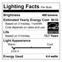 40-Watt Equivalent ST19 Clear Glass Dimmable E26 Vintage Edison LED Light Bulb Soft White 2700K (2-Pack) by Philips -Philips Lighting Shop philips edison bulbs 564856 44 1000