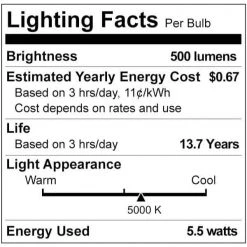 60-Watt Equivalent ST19 Spiral Filament E26 Base LED Vintage Edison LED Light Bulb 5000K Daylight (1-Pack) by Philips -Philips Lighting Shop philips edison bulbs 565812 44 1000