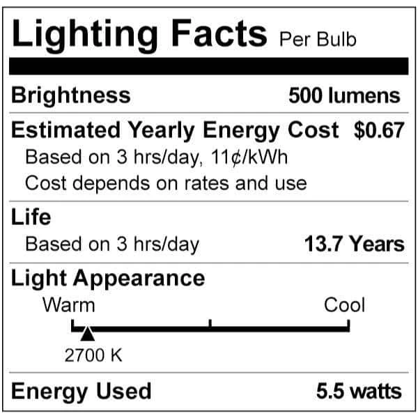 60-Watt Equivalent ST19 Spiral Filament E26 Base LED Vintage Edison LED Light Bulb 2700K Soft White (1-Pack) by Philips 9 60-Watt Equivalent ST19 Spiral Filament E26 Base LED Vintage Edison LED Light Bulb 2700K Soft White (1-Pack) by Philips - Image 7