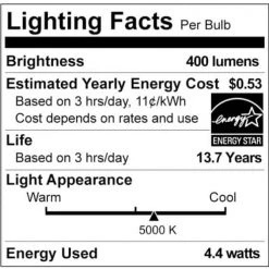 40-Watt Equivalent ST19 Clear Glass Dimmable E26 Vintage Edison LED Light Bulb Daylight 5000K (4-Pack) by Philips -Philips Lighting Shop philips edison bulbs 573997 44 1000