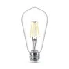 40-Watt Equivalent ST19 Clear Glass Dimmable E26 Vintage Edison LED Light Bulb Daylight 5000K (4-Pack) by Philips -Philips Lighting Shop philips edison bulbs 573997 64 1000