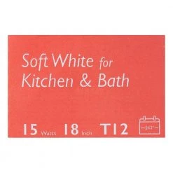 15-Watt 18 in. Linear T12 Fluorescent Tube Light Bulb, Soft White (3000K) (6-Pack) by Philips -Philips Lighting Shop philips fluorescent tube lights 141465 c3 1000