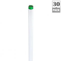 32-Watt 4 ft. Linear T8 Fluorescent Tube Light Bulb Neutral (3500K) (30-Pack) by Philips 9 32-Watt 4 ft. Linear T8 Fluorescent Tube Light Bulb Neutral (3500K) (30-Pack) by Philips -Philips Lighting Shop philips fluorescent tube lights 281675 a0 1000
