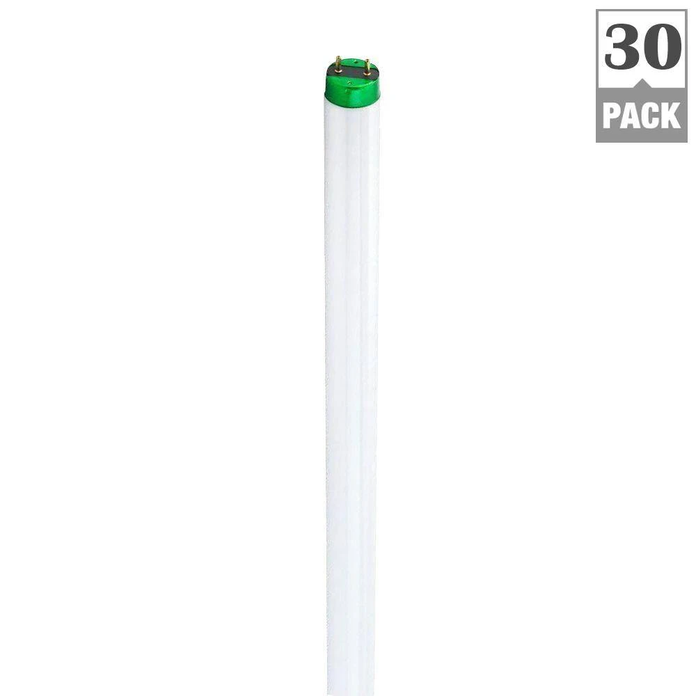 32-Watt 4 ft. Linear T8 Fluorescent Tube Light Bulb Neutral (3500K) (30-Pack) by Philips 6 32-Watt 4 ft. Linear T8 Fluorescent Tube Light Bulb Neutral (3500K) (30-Pack) by Philips - Image 4
