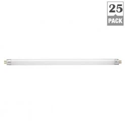 8-Watt 12 in. Linear T5 Fluorescent Tube Light Bulb, Cool White (4100K) (25-Pack) by Philips 15 8-Watt 12 in. Linear T5 Fluorescent Tube Light Bulb, Cool White (4100K) (25-Pack) by Philips -Philips Lighting Shop philips fluorescent tube lights 332478 c3 1000