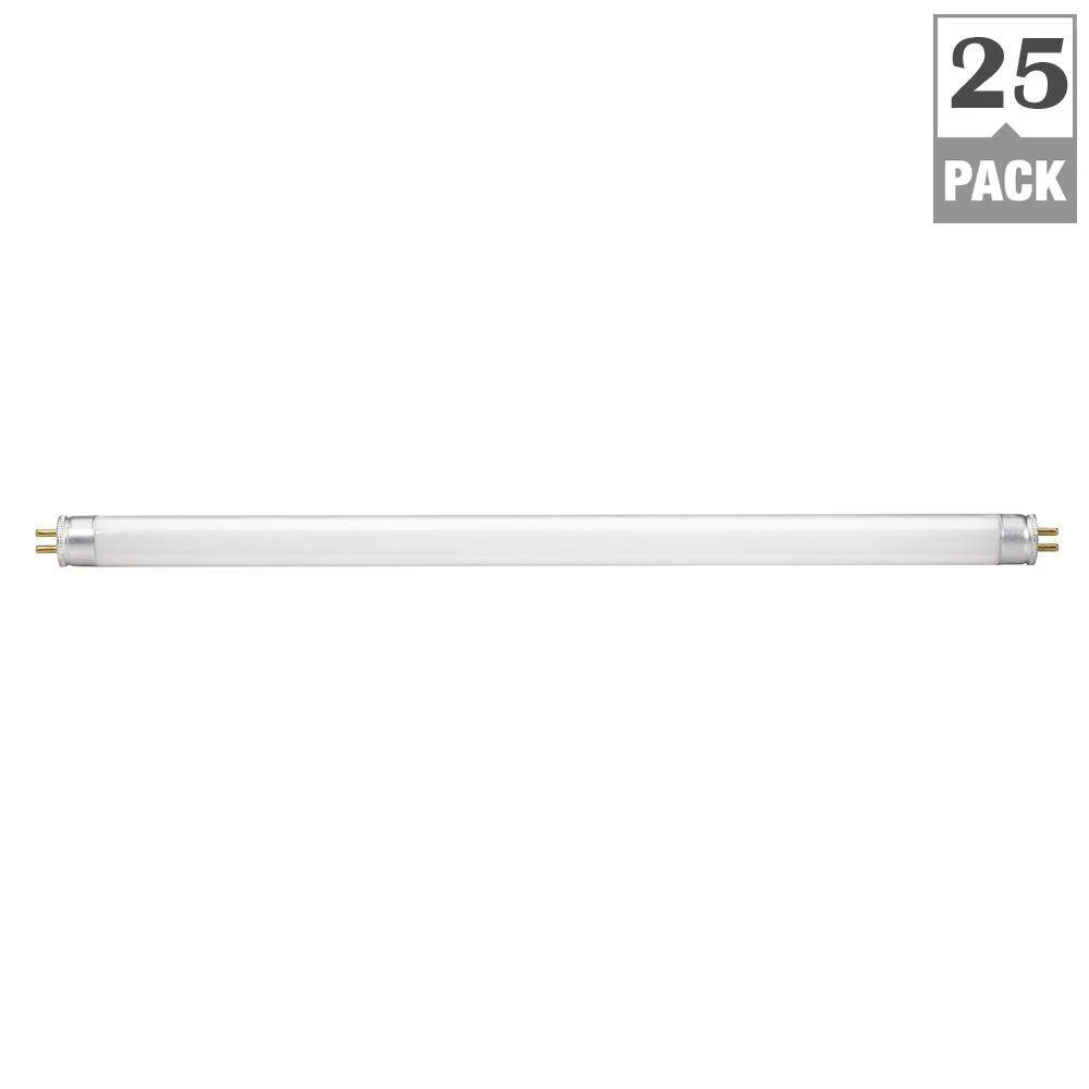 8-Watt 12 in. Linear T5 Fluorescent Tube Light Bulb, Cool White (4100K) (25-Pack) by Philips 9 8-Watt 12 in. Linear T5 Fluorescent Tube Light Bulb, Cool White (4100K) (25-Pack) by Philips - Image 7