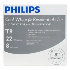 22-Watt 8 in. Linear T9 Fluorescent Tube Light Bulb Cool White (4100K) Circline by Philips 9 22-Watt 8 in. Linear T9 Fluorescent Tube Light Bulb Cool White (4100K) Circline by Philips -Philips Lighting Shop philips fluorescent tube lights 391169 c3 1000