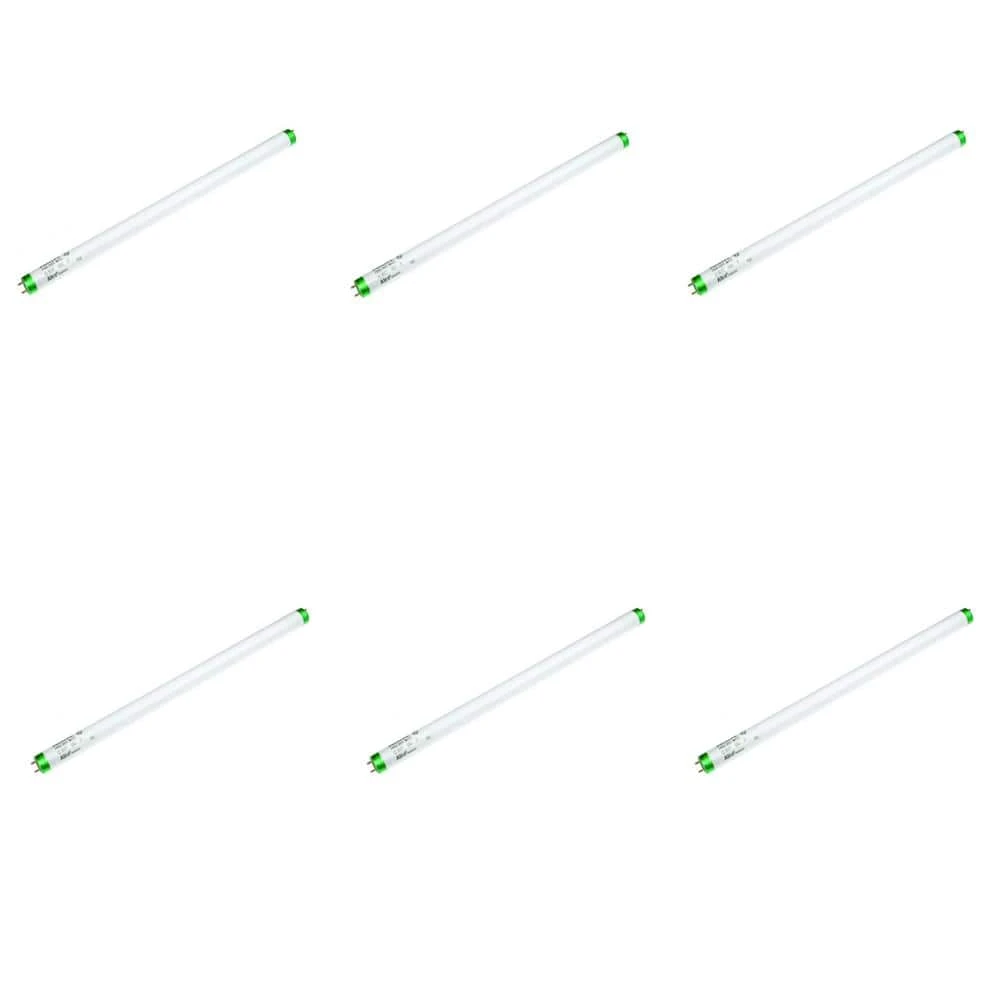 15-Watt 18 in. Linear T8 Fluorescent Tube Light Bulb Soft White (3000K) Tube Light Bulb (6-Pack) by Philips 5 15-Watt 18 in. Linear T8 Fluorescent Tube Light Bulb Soft White (3000K) Tube Light Bulb (6-Pack) by Philips - Image 3